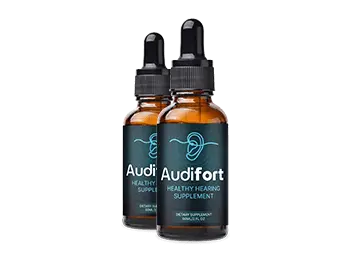 Audifort 2 bottle package for 60 day tinnitus relief supply